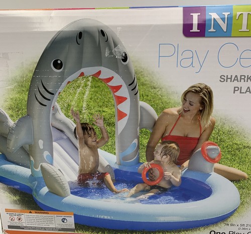 Intex Shark Sprayer Play Center New - Picture 2 of 6