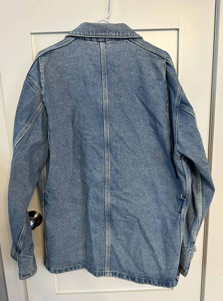 Unlined denim deals chore coat