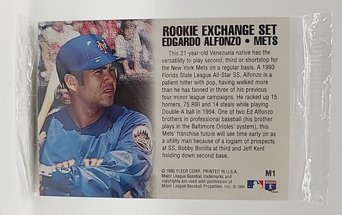 1995 Fleer Baseball All Rookie Exchange Complete 9 Card Sealed Set Jason Bates - Bild 2 von 2