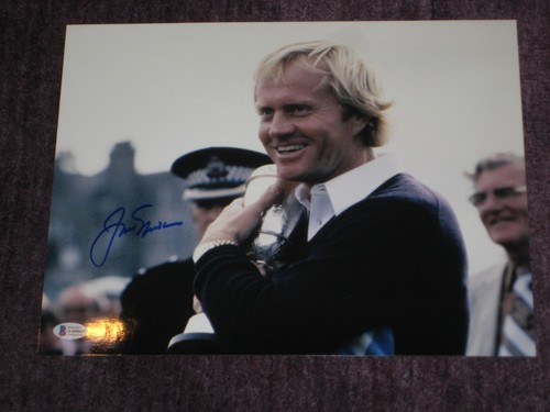 FOTO 11x14 firmata JACK NICKLAUS con Beckett LOA - Foto 2 di 5