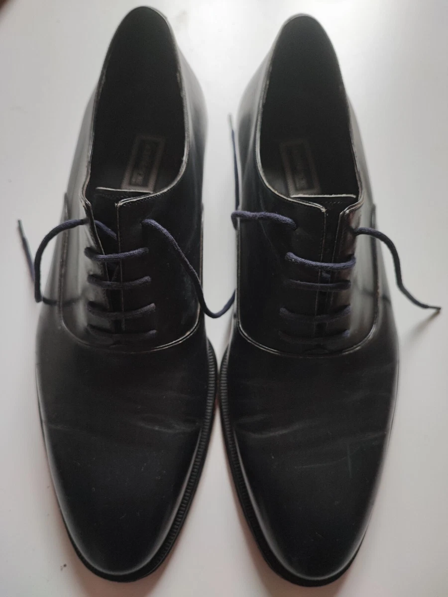 Zapatos para hombre Gianni Versace n.o 42 azul oscuro 