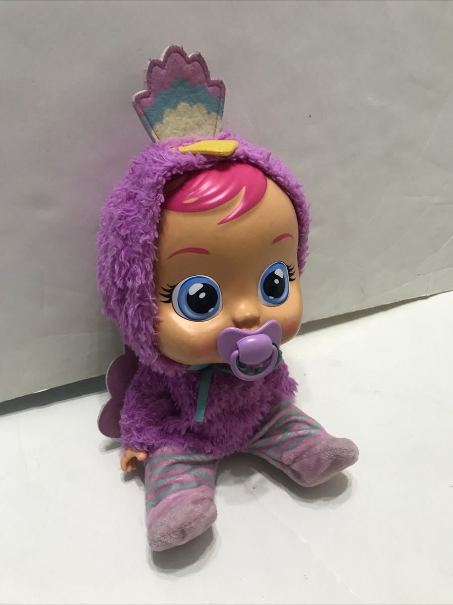 Cry Baby Doll Bird Purple Works 12 inches 3139 | eBay