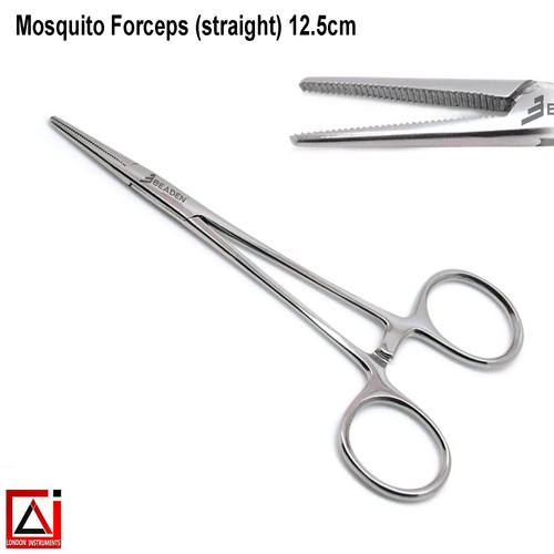 Dental Clamp Forceps Artery Tooth Pliers Forceps Nursing Scissors Straight & Cur - Picture 8 of 15