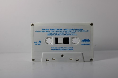 Roger Whittaker Best Loved ballads tape 2 1986 Cassette - Picture 3 of 3