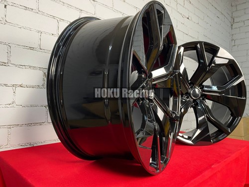 4X 22" RSQ8 4M Style FULL Black 5X112 Felgen passend für Audi RS7 Q7 Q8 RSQ7 ... - Bild 8 von 23