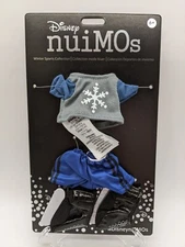 Disney Parks nuiMOs Winter Sport Collection Blue Figure Skating Outfit w/Skates