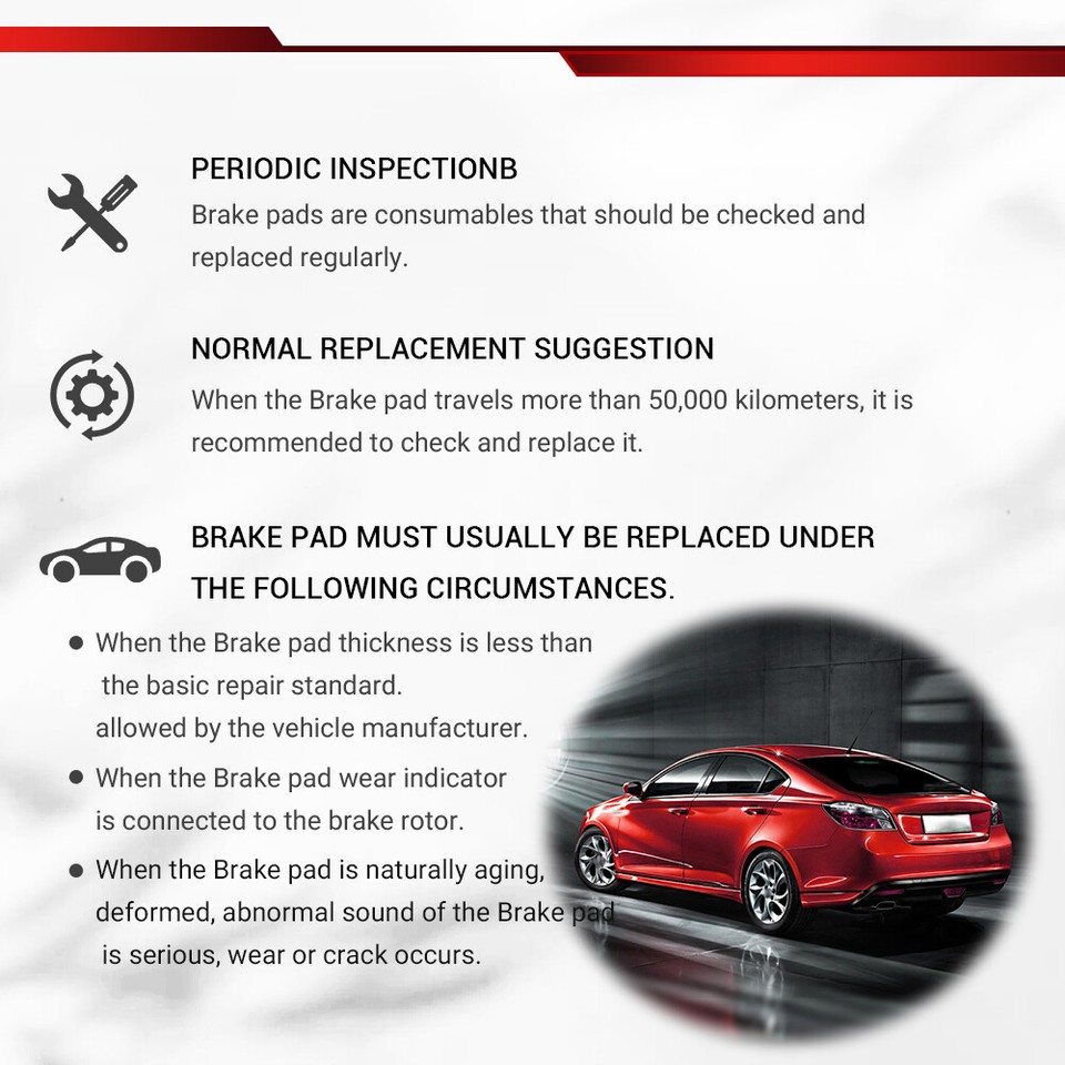 Front & Rear Ceramic Brake Pads for Century Regal Impala Grand Prix