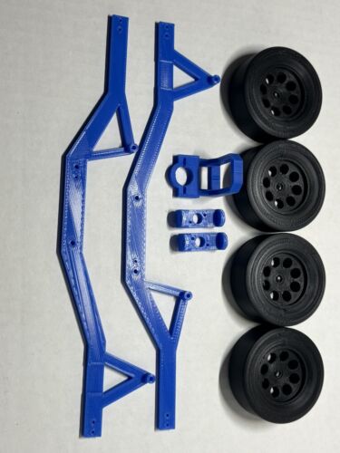 Traxxas TRX4M Drift Conversion Kit (Blue) - Picture 2 of 11
