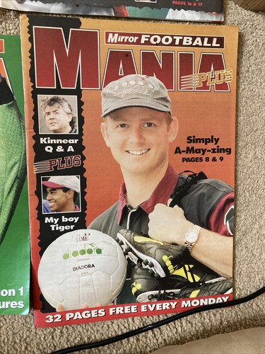 Football - Collection of 6 Mania Magazines 1990’s - Picture 7 of 7