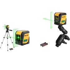 PREXISO 65Ft Laser Level Self Leveling Cross Line Laser Level Green Line leveler