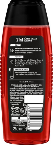 FA Duschgel Men Attraction Force, 1x250ml & Deospray Attraction Force 1x150ml - Bild 4 von 6