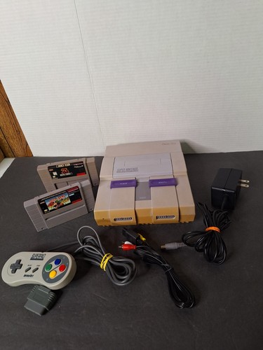 Super Nintendo SNES Original System Console- Tested & Working - 2 GAMES INCLUDED - Picture 15 of 15