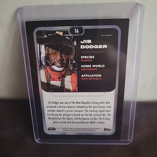 2023 Topps Star Wars Flagship #14 Gold - Picture 2 of 2