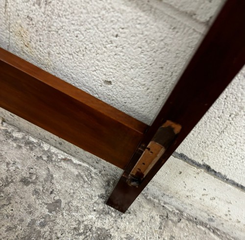 Vintage Chippendale Style Twin Size Headboard - Picture 6 of 10