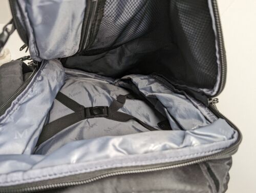 Matein Black Lightweight Adjustable Straps Anti Theft Travel Laptop Backpack - Picture 5 of 21