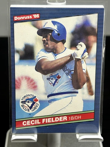 1986 Donruss - #512 - Cecil Fielder - Toronto Blue Jays Rookie