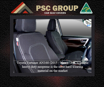 2015-Now Waterproof premium neoprene front seat covers fits Toyota Fortuner 2015-Now Waterproof premium neoprene front seat covers fits Toyota Fortuner