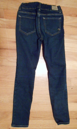 LOT OF 2 PAIR GIRLS JORDACHE JEANS BOTH SIZE 8 LT BLUE PAIR SKINNY DK PR SUPER S - Picture 6 of 6