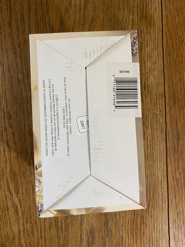 Corelle Coordinates Callaway Sugar & Creamer Set Green Ivy on White New - Picture 3 of 7