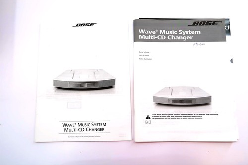 Bose WAVE MUSIC SYSTEM CD CHANGER Graphite Box, Remote, Papers ~ PARTS OR REPAIR - Picture 14 of 15