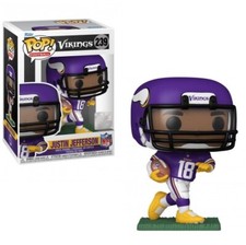 Funko POP! NFL Football #239  Justin Jefferson Minnesota Vikings w/Protector