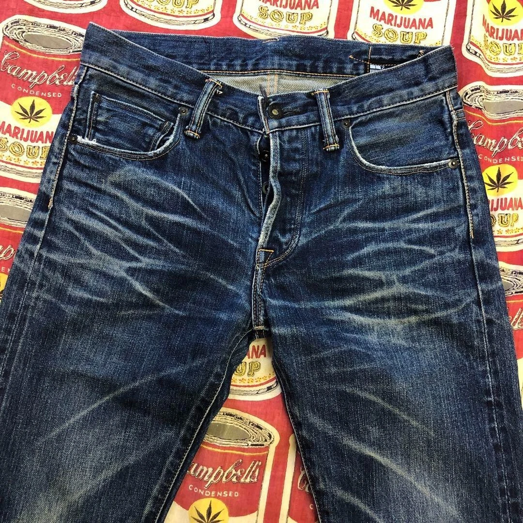 Denim Jeans KURO GRAPHITE JEANS DENIM JAPAN W29 Beautiful