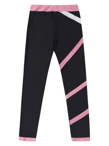 Girls Jogger Pants Workout Running Pants High Waist Athletic Sport Tight Pants - Picture 23 of 87