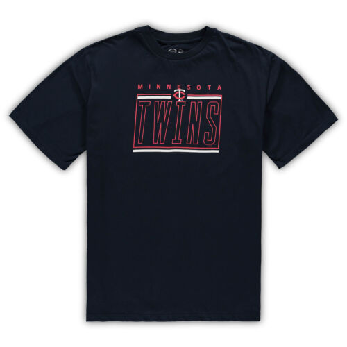 Men's Concepts Sport Navy/Red Minnesota Twins Big & Tall T-Shirt & Shorts Sleep - Picture 2 of 3