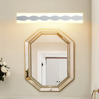 Details about Modern Bathroom Vanity LED Light Front Makeup Mirror Toilet Wall Lamp Fixture US Details about Modern Bathroom Vanity LED Light Front Makeup Mirror Toilet Wall Lamp Fixture US