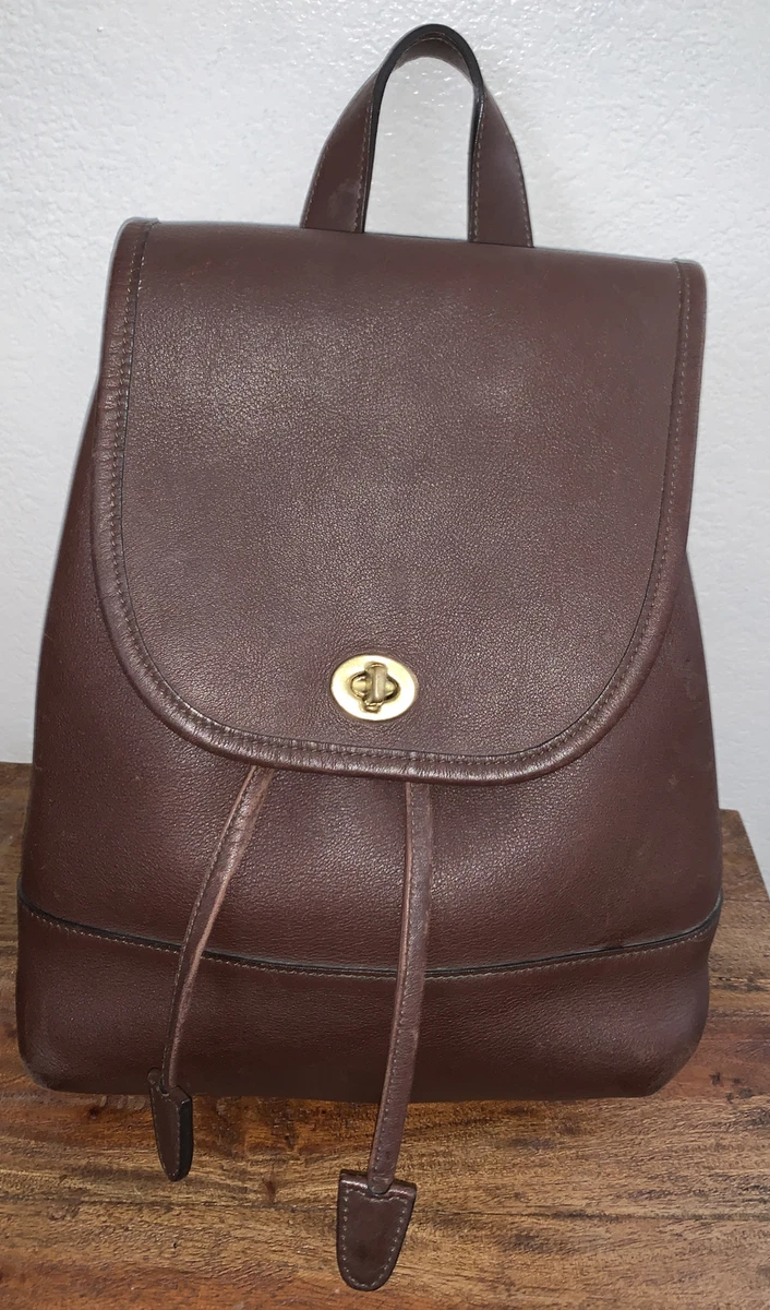Vintage coach backpack hotsell