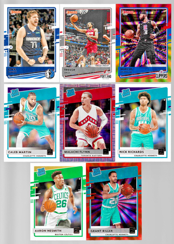 2020-21 Panini Donruss Lot of 8 (Base & Parallels)