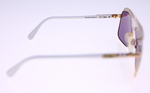 Cazal Mod.730 Col.180 unisex vintage pilot-style sunglasses-circa 1980s (Weight: - Picture 9 of 13
