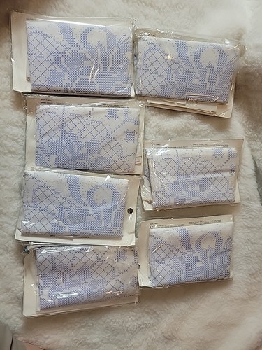 7x NEW Bucilla Special Edition Quilt Blocks Needlework Kit Victorian Fan #63166 - Picture 6 of 8