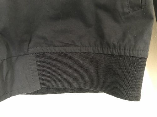 French Connection men’s dark navy blue moto bomber jacket, M - Picture 4 of 9