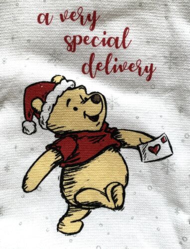 NEW Winnie the Pooh "a very special delivery" 2pc Christmas Kitchen Dish Towels - Picture 2 of 4