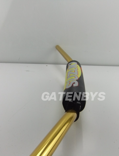 22mm GOLD Handlebar Motocross Enduro For Suzuki RM125 RM250 DR350 DRZ400 TS125 - Picture 3 of 9