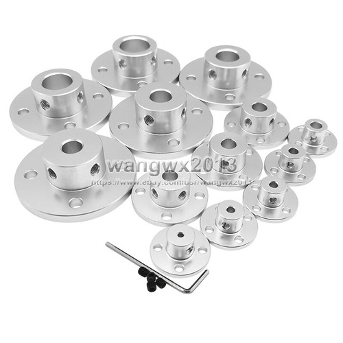 2-16mm Aluminum Alloy Rigid Flange Coupling Motor Connector Guide Shaft Support - Picture 9 of 22