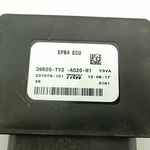 2018 RLX PARKING BRAKE ECU 39920TY2A02 - Picture 2 of 3