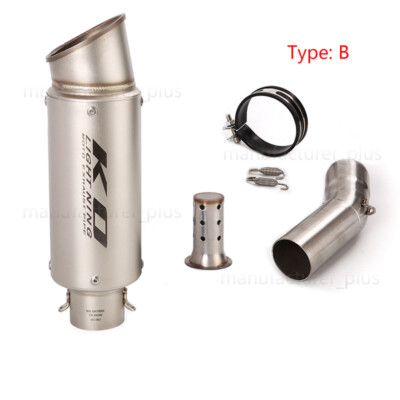 For Kawasaki Ninja ZX6R 2009-2023 Mid Exhaust Pipe Slip On For Kawasaki Ninja ZX6R 2009-2023 Mid Exhaust Pipe Slip On