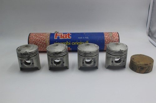 SERIE PISTONI CON FASCE DA 72 + 2/10 PER FIAT 1300 ORIGINALE FIAT 4111609 - Imagen 3 de 10