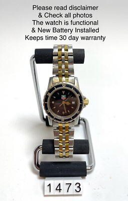 TAG Heuer Professional Women's Black Watch - WD1420-G-20 for