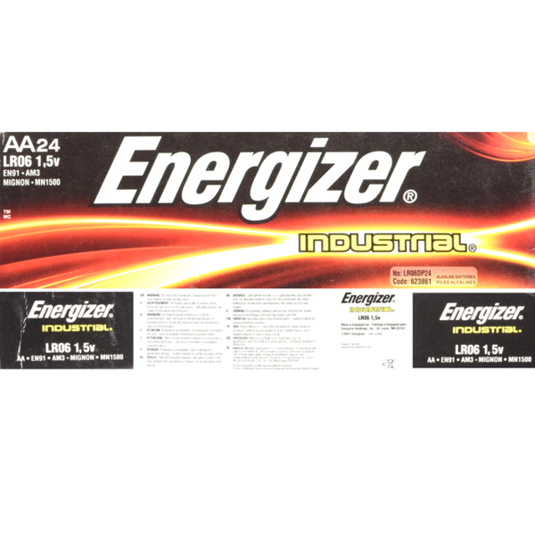 Energizer Industrial AA Alkaline Batteries 24 Pack for sale online eBay