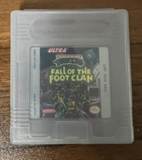 Teenage Mutant Ninja Turtles: Fall of the Foot Clan (Game Boy) - Game only