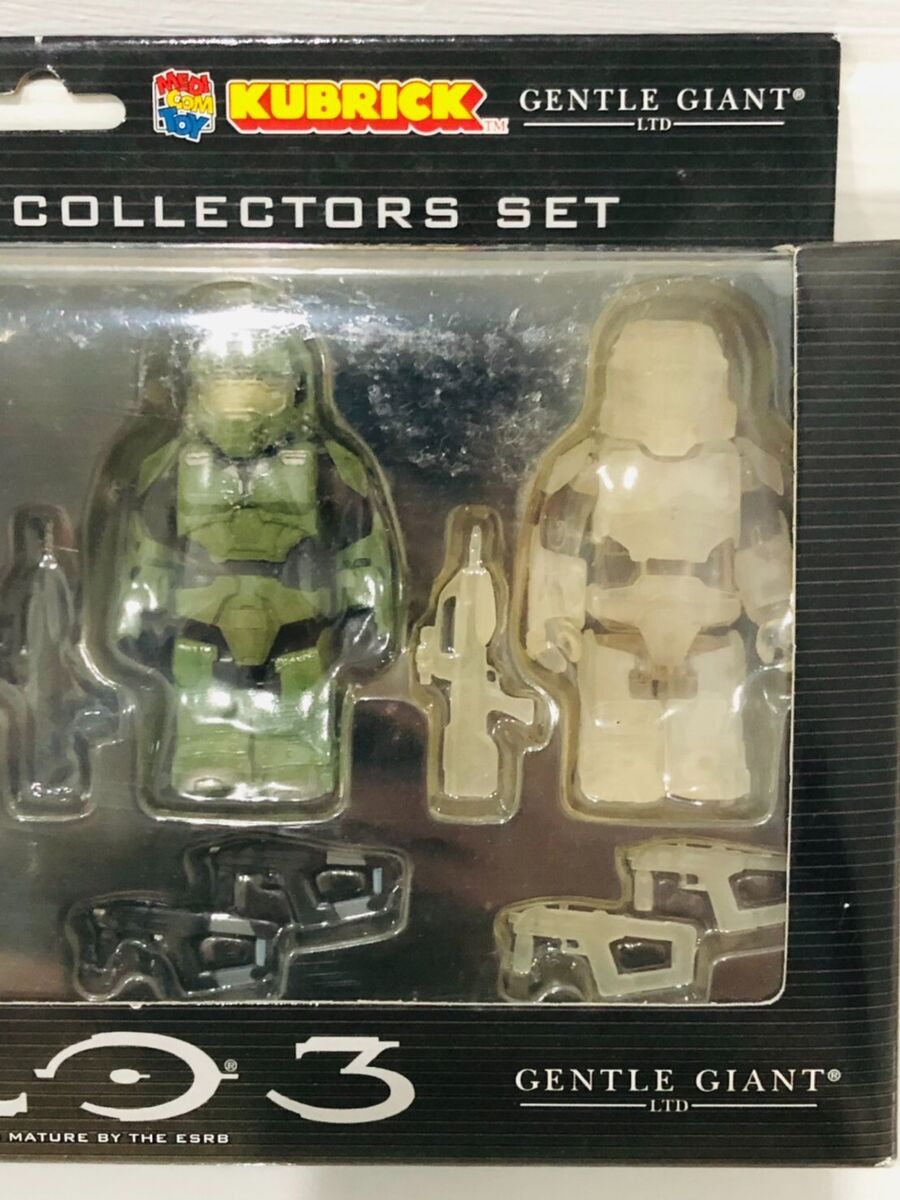 Kubrick Halo 3 Master Chief Collector's Set Medicom Gentle Kubrick Halo 3 Master Chief Collector's Set Medicom Gentle