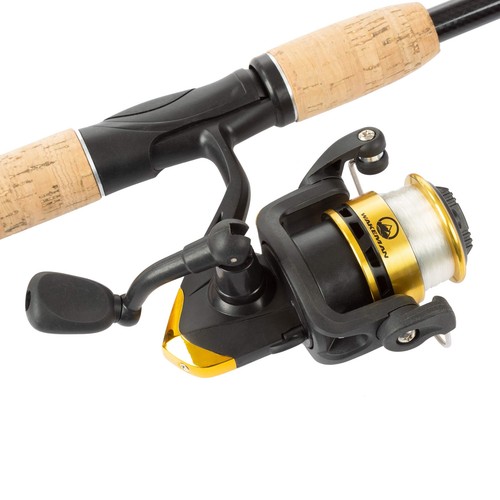 Fiberglass Fishing Rod - Portable Telescopic Pole with Size 20 Spinning Reel ... - Picture 7 of 9