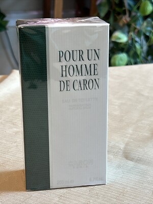 Pour Un Homme De Caron 6.7 oz/200 ml Eau De Toilette Spray For Men * Sealed *