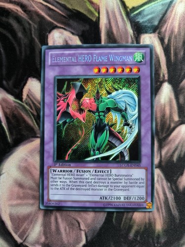 Elemental HERO Flame Wingman 1 Edition Legendary Collection 2 LCGX-EN045 YuGiOh