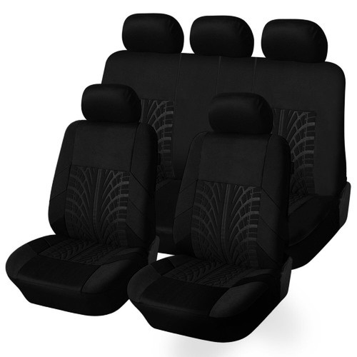 For Ford Car 5 Seat Covers Premium Cloth Front & Rear Full Set Protector Pad Mat - Picture 24 of 25