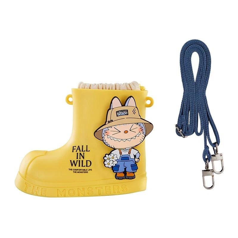 POP MART The Monsters LABUBU Fall in Wild Rain Boot Bag