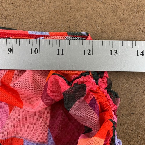 Shein Women's Small 4 Red 3 Piece Bandeau Bikini Swimsuit & Beach Skirt Set New - 第 9/16 張圖片